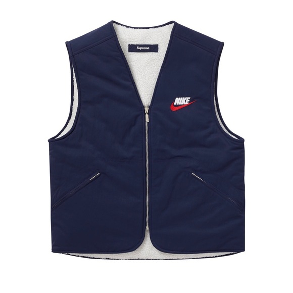 Supreme Other - SUPREME X NIKE nylon Sherpa vest